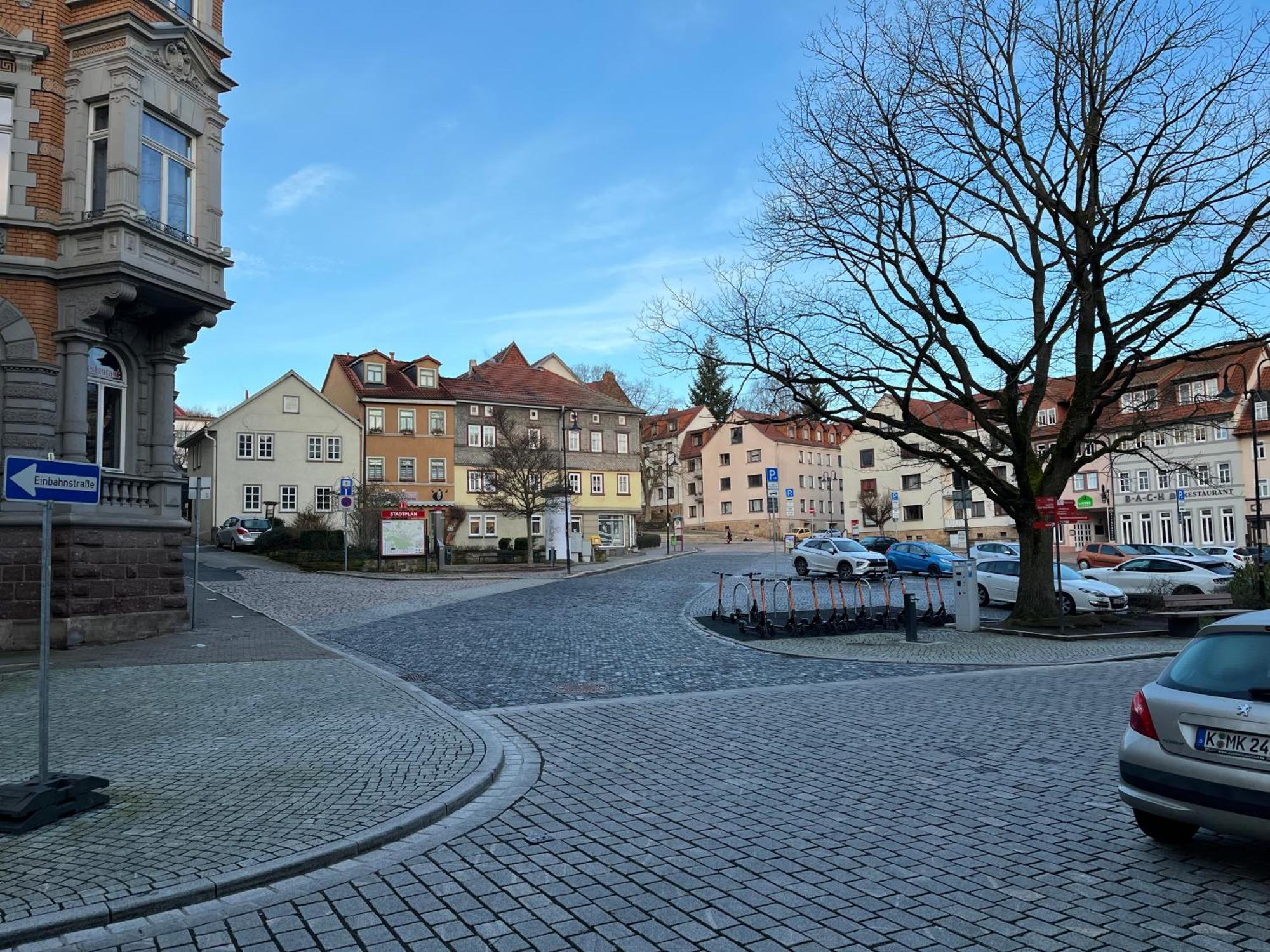 Ferienwohnung Mitte Sued Am Frauenplan 艾森纳赫 外观 照片