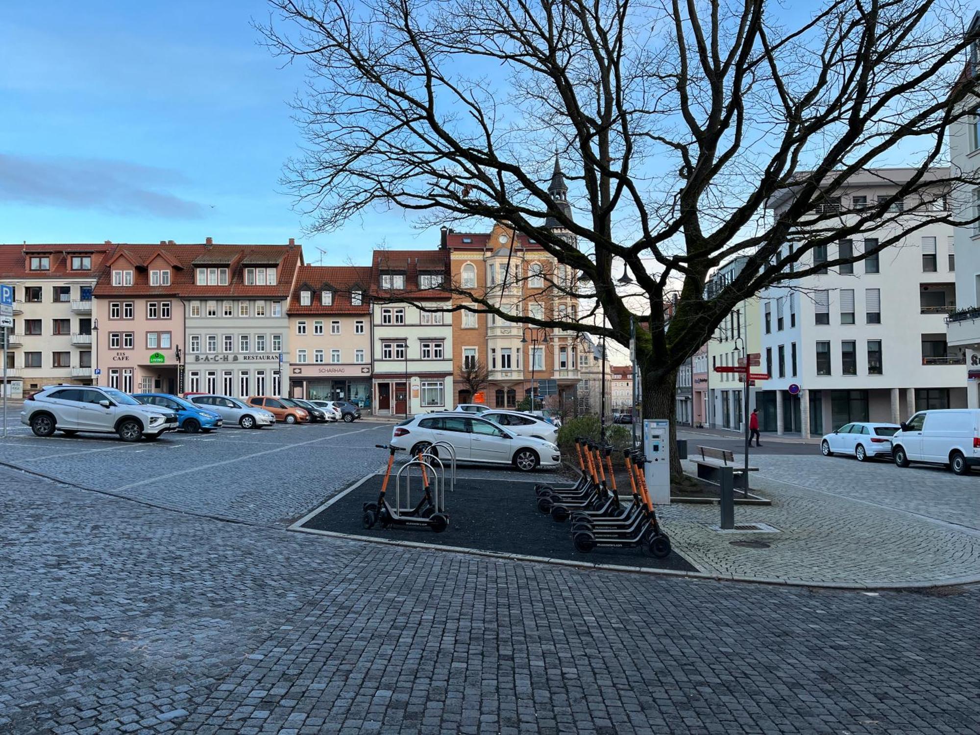 Ferienwohnung Mitte Sued Am Frauenplan 艾森纳赫 外观 照片
